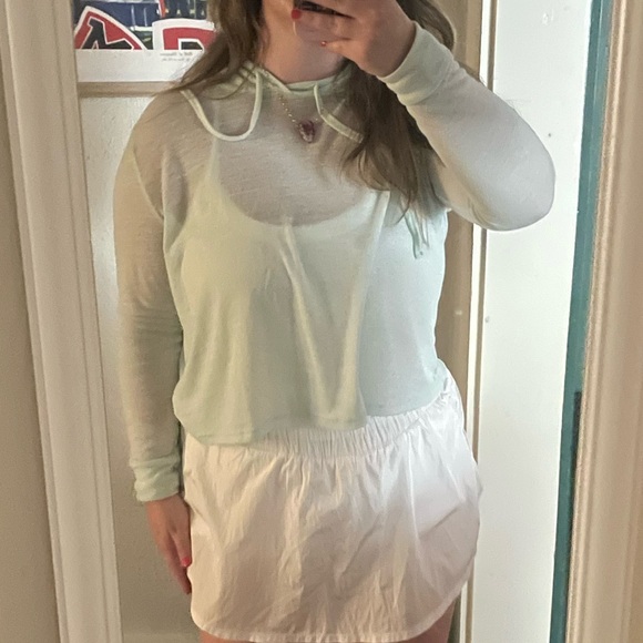 Threads 4 Thought Blue Lightweight Hoodie - Picture 2 of 4